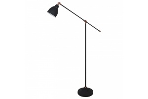 Торшер Arte Lamp Braccio A2054PN-1BK