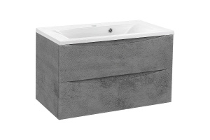 Тумба с раковиной Vincea Mia 75 серая