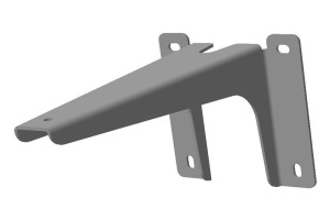 Кронштейны для крепления ножек к ванне BelBagno BB23 серый