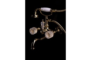 Смеситель Boheme Crystal 293-CRST для ванны с душем - 2