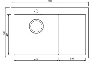 Металлическая мойка Seaman SMB-7851 (SMB-7851RS.A) - 2