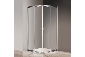 Душевой уголок Cezares Giubileo-A-2-100 прозрачное стекло, хром