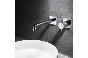Смеситель для раковины встраиваемый Black&White Universell хром - 2