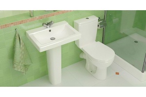 Унитаз-компакт Santeri Орион, белый - 2