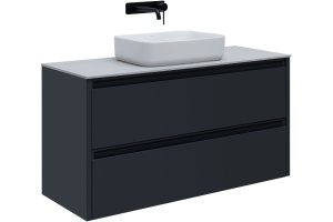 Тумба под раковину Allen Brau Fantasy 120 черный матовый - 2