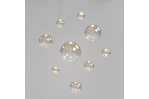 Подвесной светильник Eurosvet Wonder 50234/1 LED янтарный - 2