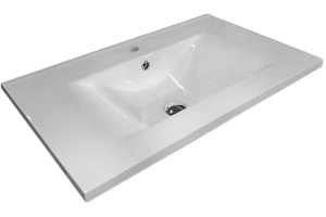 Тумба с раковиной Sanvit Авеню-1 60 белая глянцевая - 3