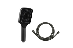 Душевая лейка Vincea с шлангом черный