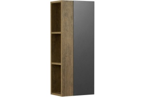 Шкаф подвесной Aquaton Терра 35 светлое дерево-серый