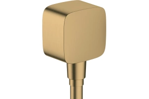 Шланговое подключение Hansgrohe FixFit шлифованная бронза