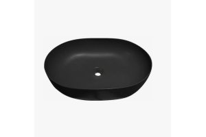 Раковина накладная Ceramalux N 61 черный (78327-1MB) - 2