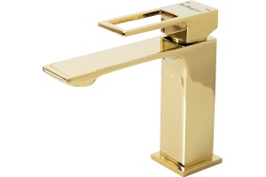 Смеситель для раковины BelBagno Luce золото (LUC-LVM-ORO)