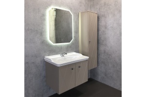 Шкаф-пенал Comforty Кремона латте - 3