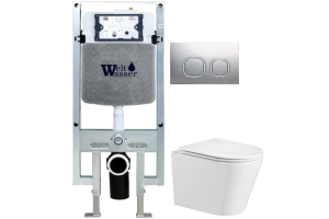 Комплект Weltwasser AMBERG 497 ST + SALZBACH 004 GL-WT + AMBERG RD-CR (10000006752)