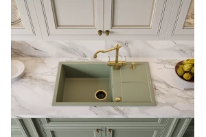 Пневматическая кнопка для измельчителя Omoikiri античная латунь (4996040) - 2