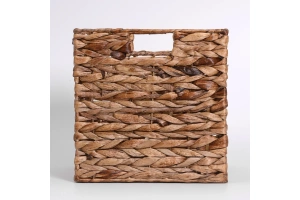 Корзина для белья Wasserkraft Glan L темно - коричневый - 3