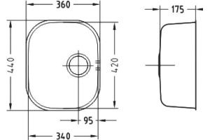 Мойка кухонная Alveus Variant 20 1009012 - 3