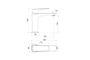 Смеситель для раковины IDDIS Sign SIGSB00i01 - 3
