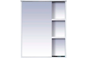 Зеркало-шкаф Misty Венера 60 белый L