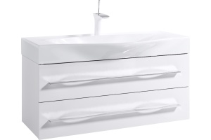 Тумба для комплекта Aqwella 5 stars Milan 100 подвесная, с ящиками