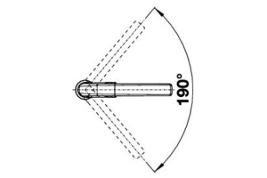 Смеситель для кухонной мойки Blanco Avona серый (521279) - 3