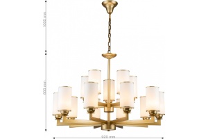 Подвесная люстра Favourite Sollemnis 2621-15P - 3
