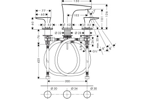 Смеситель Hansgrohe PuraVida 15073400 для раковины - 2