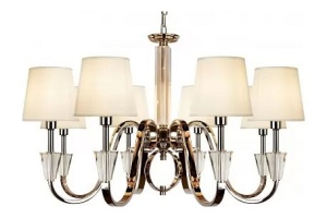 Подвесная люстра iLamp Alesti P2424-8 Nickel