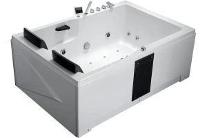 Акриловая ванна Gemy 180x120 с гидромассажем (G9061 K R)
