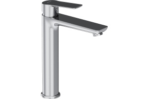 Смеситель для раковины STWORKI by Damixa Хельсинки HFHS02200 хром, однорычажный, латунь, для раковины чаши, высокий, глянцевый