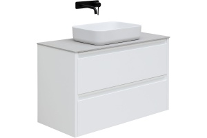 Тумба под раковину Allen Brau Fantasy 100 белый матовый - 2