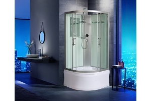 Душевая кабина Weltwasser WW500 HALLE 901 90х90 хром (10000003239) - 2