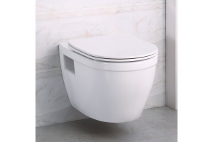 Унитаз подвесной BelBagno Loto BB070CHR безободковый - 2