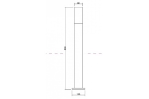 Ландшафтный светильник Maytoni Outdoor O418FL-01B1 - 2
