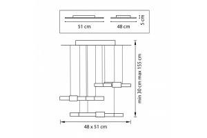 Подвесной светодиодный светильник Lightstar Favo 750222 - 2