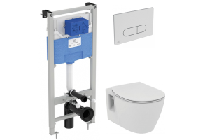 Инсталляция Ideal Standard Prosys с унитазом Connect Rimless, PR211601, сиденье микролифт, комплект