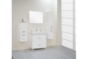 Комплект мебели напольный Aquaton Америна 80 белый - 2