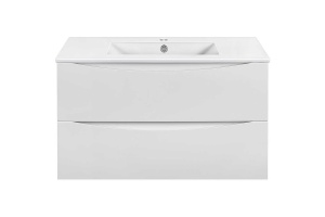 Тумба под раковину Vincea Mia Slim 90 белая