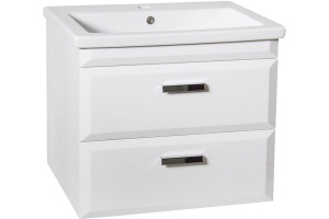 Мебель для ванной Style Line Лотос 70 Люкс Plus подвесная, белая - 3