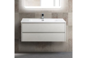 Тумба с раковиной BelBagno Kraft 100 bianco opaco