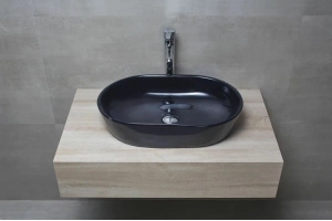 Раковина накладная beWash Bogen 60 черный - 3