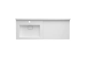 Раковина мебельная Aquaton Сакура 120 L белый - 3