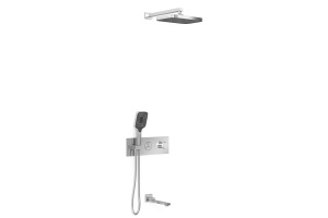 Душевой комплект Vincea с термостатом хром