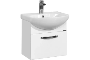 Комплект мебели подвесной Aquaton Ария 50 белый - 3