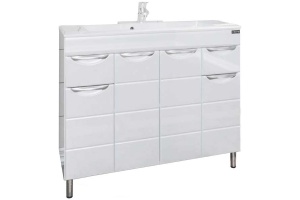 Тумба под раковину Санта Родос 100 белый