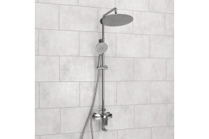 Душевая система WasserKraft 30 хром - 2