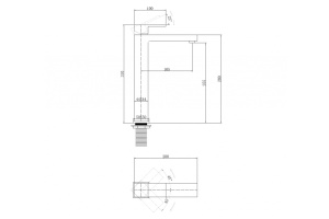Смеситель для раковин Abber Daheim (AF8211) - 3