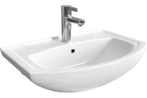 Раковина DIWO Дмитров 0113 , подвесная, фаянсовая, 70 см, белая