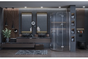 Душевой уголок Ambassador Diamond 12011102 100х100 см - 3