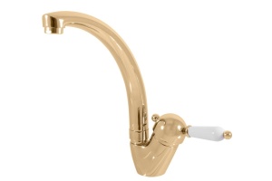Смеситель для кухни Rav Slezak Labe золото